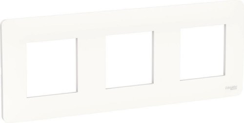 Рамка универсальная Schneider Electric Unica Studio 3-м. белый картинка